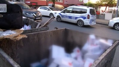 agri kesici -  Çöp konteynerinde yüzlerce kutu ilaç bulundu Videosu