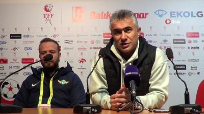 rektor - Balıkesirspor - Akhisarspor maçının ardından Videosu