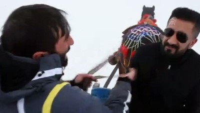 hava sicakligi - Çıldır Gölü'nde atlı kızak keyfi başladı - KARS  Videosu