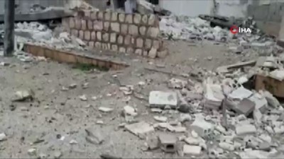 hava saldirisi -  - Esad rejimi İdlib'e saldırdı: 1 ölü, 6 yaralı  Videosu