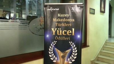 'Kuzey Makedonya Türkleri Yücel Ödülleri' sahiplerini buldu - ÜSKÜP