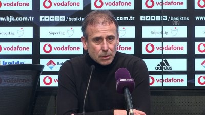 rektor - Maçın ardından - Beşiktaş Teknik Direktörü Abdullah Avcı (1) - İSTANBUL Videosu