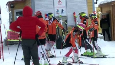 gunesli hava -  - Palandöken’de hafta sonu yoğunluğu  Videosu