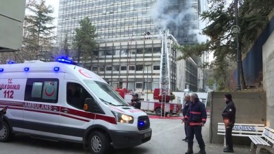 itfaiye eri - DSİ Genel Müdürlüğünde yangın (3) - ANKARA  Videosu