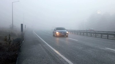 asiri hiz - Kastamonu'da sis ulaşımı olumsuz etkiliyor  Videosu