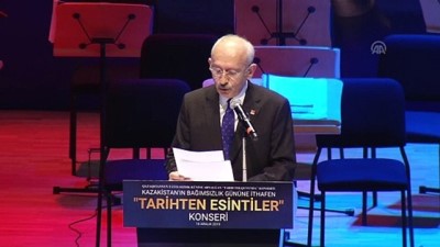 Kılıçdaroğlu: 'Türkiye Kazakistan'ın batıya ulaşımında önemli bir rol oynuyor' - İSTANBUL