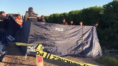 Adana'da battaniyeye sarılı ceset bulundu 
