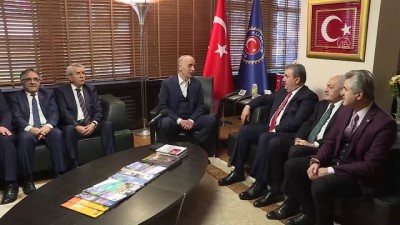 buyume orani - BBP heyetinden Türk-İş'e 'hayırlı olsun' ziyareti (1) - ANKARA  Videosu