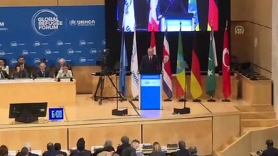 Cumhurbaşkanı Erdoğan, Küresel Mülteci Forumu'nda konuştu - CENEVRE 