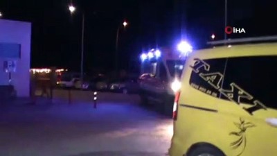  Konya'da uygulama yapan polise otomobil çarptı