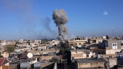 muhalifler - Esed rejiminden İdlib'e hava saldırısı: 2 ölü - İDLİB Videosu