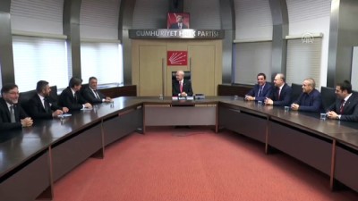 Kılıçdaroğlu, Beşiktaş JK Yönetim Kurulu'nu kabul etti - ANKARA 