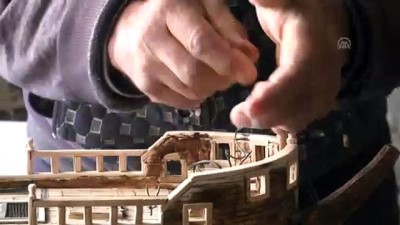 maket gemi - Konuşma ve işitme engellinin maket gemi tutkusu - HAKKARİ  Videosu