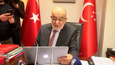SP Genel Başkanı Karamollaoğlu, AA'nın 'Yılın Fotoğrafları' oylamasına katıldı - ANKARA 