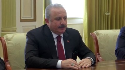 TBMM Başkanı Şentop, Azerbaycan Cumhurbaşkanı Aliyev ile görüştü - BAKÜ 