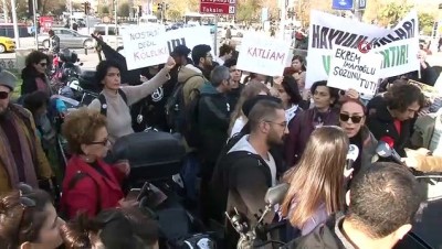protesto -  İBB önünde fayton eylemi Videosu