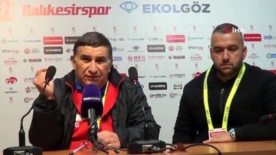 Balıkesirspor - Hatayspor maçının ardından