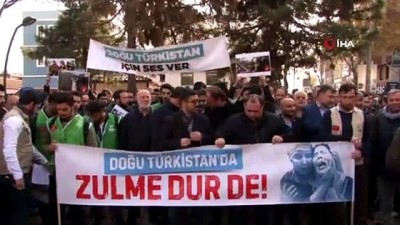 toplama kamplari -  Sakarya’dan Doğu Türkistan'daki zulme tepki  Videosu