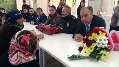 karahisar -  Afyon Emniyeti’nden huzurevine duygulandıran operasyon  Videosu