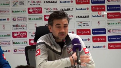 devre arasi - Akhisarspor - Boluspor maçının ardından Videosu
