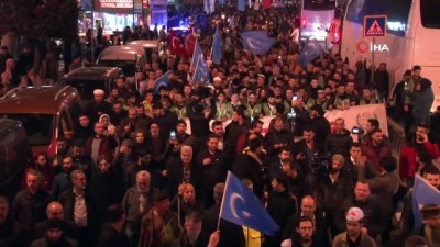 kiz cocugu -  Doğu Türkistan için 'Sessiz Çığlık' yürüyüşü yapıldı  Videosu