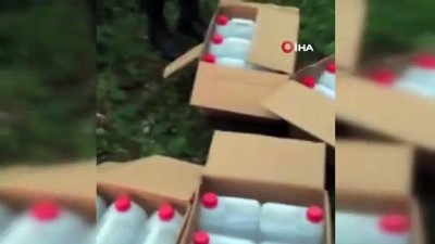 sahte icki -  Köyceğiz’de yılbaşı öncesi 70 bin TL değerinde sahte alkol ele geçirildi  Videosu