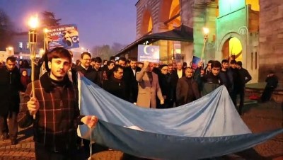 toplama kamplari - Çin'in Doğu Türkistan politikaları protesto edildi - EDİRNE/TEKİRDAĞ  Videosu