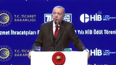 ihracat - Erdoğan: Tüm bu gelişmeler işlerin yolunda gittiğini, ekonomik toparlanmanın hızlı bir şekilde sürdüğünü gösteriyor - İSTANBUL  Videosu