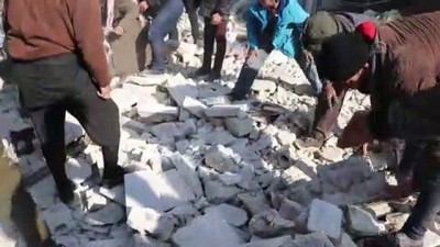 rejim - İdlib'e yoğun hava saldırıları: 8 ölü  Videosu