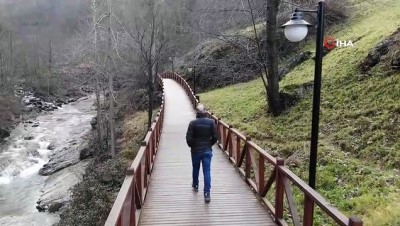 gunesli -  Türkiye’de eşi benzeri olmayan yürüyüş yolu ziyaretçi akınına uğruyor  Videosu