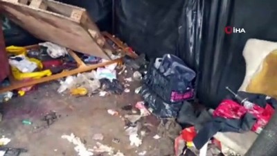 geri donusum -  Mültecilerin yaşadığı konteyner küle döndü Videosu