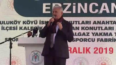 AK Parti İzmir Milletvekili Binali Yıldırım: 'Yolları böleriz ama Türkiye'yi böldürtmeyiz' - ERZİNCAN 