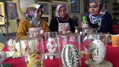 deve kusu -  Bitlis’ten büyüleyen yumurta işleme sanatı  Videosu