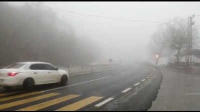 yakin takip - Bolu Dağı'nda sağanak ve sis etkili oluyor - DÜZCE  Videosu