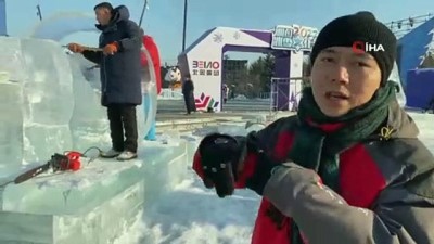 fresk -  - Çin'de kar ve buz heykeli festivali başladı Videosu