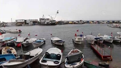 deniz ulasimi - Marmara'da lodos etkisini sürdürüyor - TEKİRDAĞ  Videosu