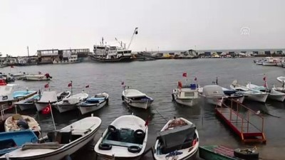 deniz ulasimi - Marmara'da lodos etkisini sürdürüyor - TEKİRDAĞ  Videosu
