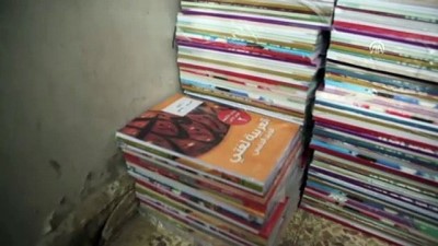 ders kitabi - Tel Abyad'da 300 öğrenciye ders kitabı dağıtıldı  Videosu