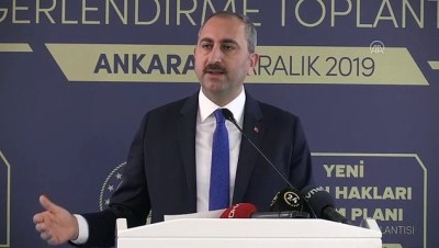 Adalet Bakanı Gül: 'Soruşturmaların suistimallere veya iftiralara alet edilmesine karşı aldığımız tedbirin iyi işlediğini söyleyebiliriz' - ANKARA 
