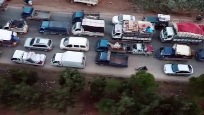 rejim - İdlib'de son 24 saatte 2 bin sivil daha yerinden edildi (2) - İDLİB Videosu