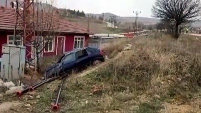 keci - Otomobil şarampole devrildi: 1 ölü, 2 yaralı - KIRIKKALE Videosu