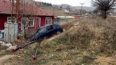 keci - Otomobil şarampole devrildi: 1 ölü, 2 yaralı - KIRIKKALE Videosu