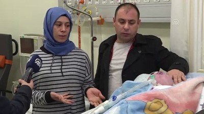 solunum cihazi - Anensefali hastası bebek azmiyle doktorları bile şaşırtıyor (2) - ANKARA Videosu