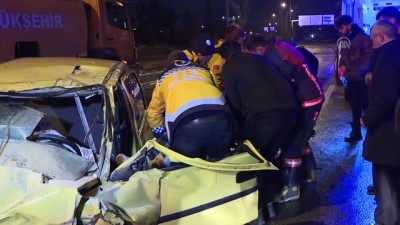 Başkentte zincirleme trafik kazası - ANKARA 