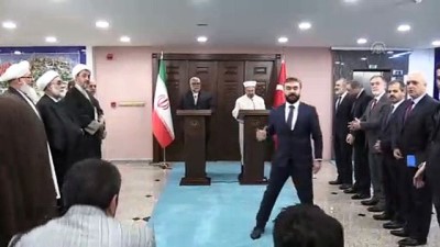 Diyanet İşleri Başkanı Ali Erbaş İran heyetini kabul etti - ANKARA