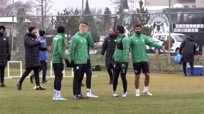 Konyaspor'da Alanyaspor maçı hazırlıkları - KONYA