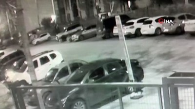 hava yastigi -  Lüks otomobilin hava yastığını çalan hırsızlar kamerada  Videosu