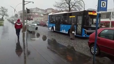 yagmurlu -  Akçakoca'da sağanak yağış ve fırtına etkili oldu Videosu