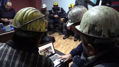 Amasyalı madenciler, AA'nın 'Yılın Fotoğrafları' oylamasına katıldı