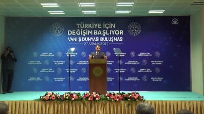 Bakan Albayrak: 'Güçlü ve büyük Türkiye noktasında hedeflerimize ulaşacağız' - VAN